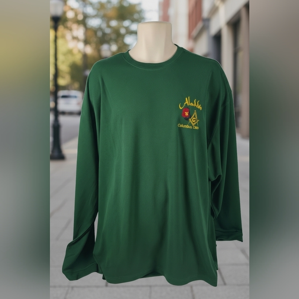 Vtg Aladdin Masonic Mason Chapter Shirt Size 4xl New With Tags New Old Stock